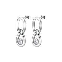 Orecchini Brosway Donna Ribbon in Acciaio BBN41